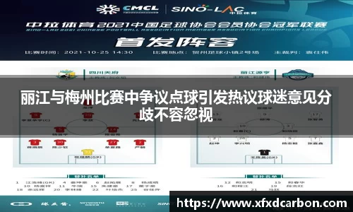 丽江与梅州比赛中争议点球引发热议球迷意见分歧不容忽视